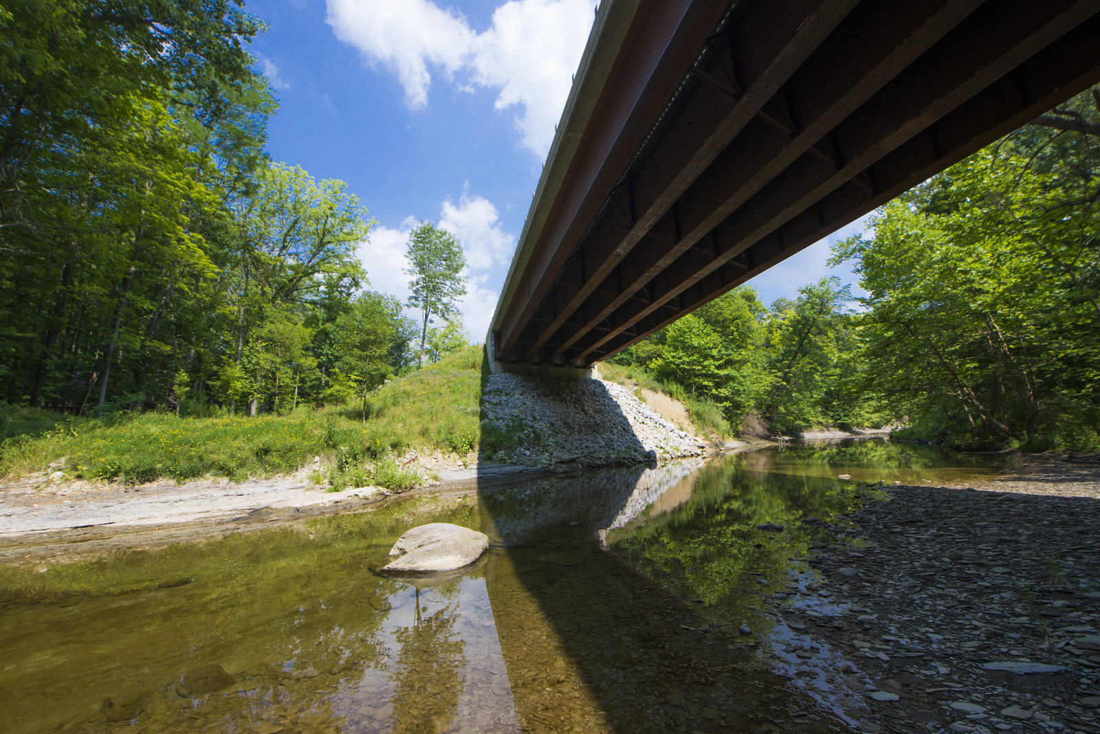 Bridge Replacement over Walnut Creek - Mackin Engineering